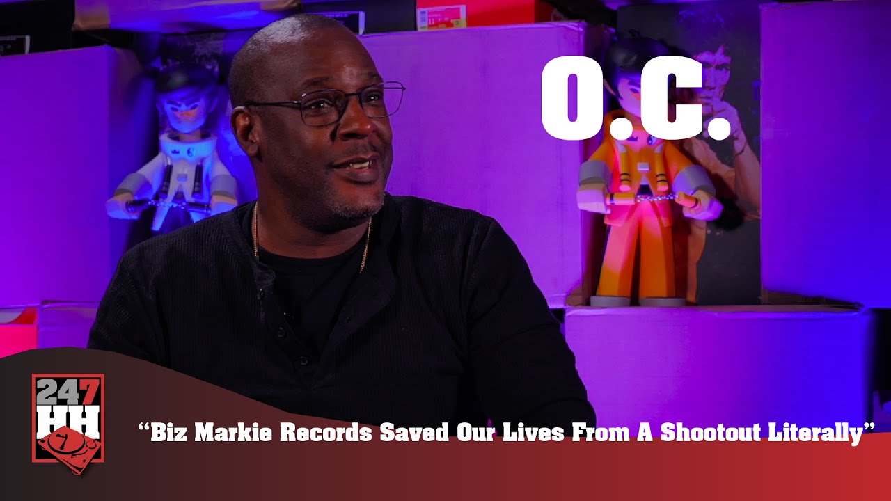 O.C. - Biz Markie Records Saved Our Lives From A Shootout Literally (247HH WTS)