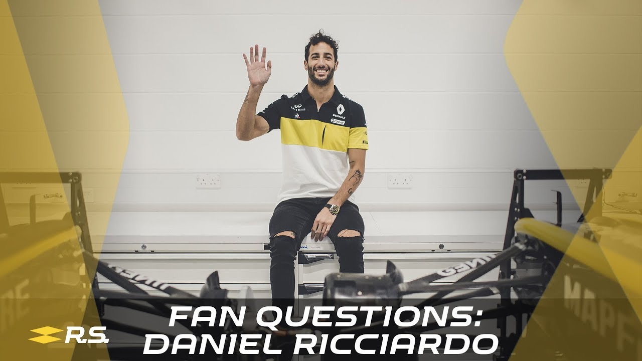 Fan Questions: Daniel Ricciardo