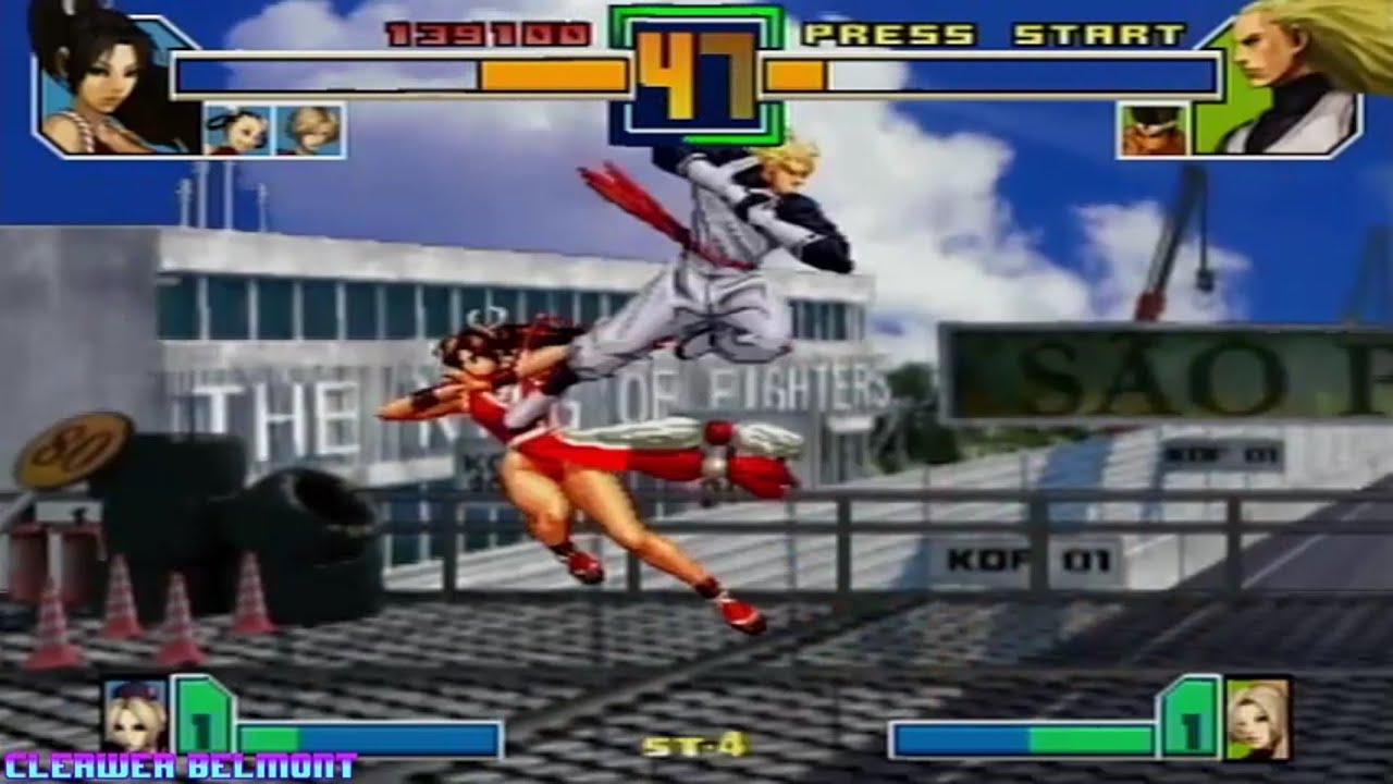 The King of Fighters 2001 (PS2) - Team Women Fighters Playthrough (No Commentary)