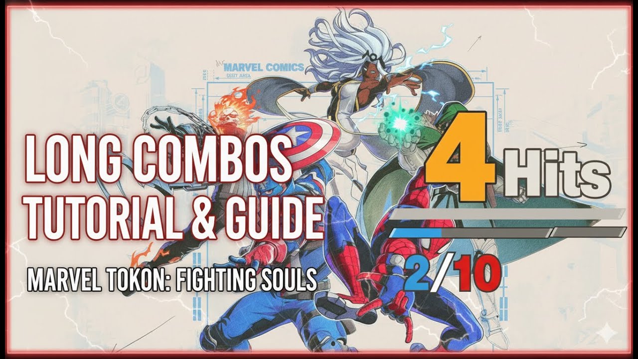 How to Do LONG COMBOS in Marvel Tokon: Fighting Souls | Full Combo Guide!