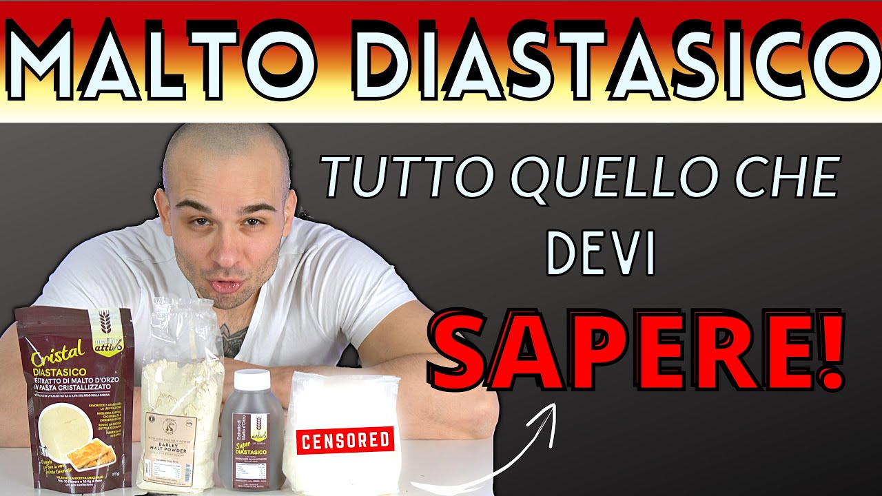 MALTO DIASTASICO: la guida DEFINITIVA ( formati, dosaggi e utilizzo )