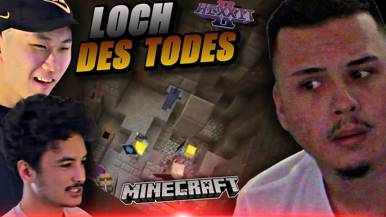 DAS LOCH DES TODES ⚰️| Highlights | Minecraft Hexxit 2 🪄| mit Leo und Dave