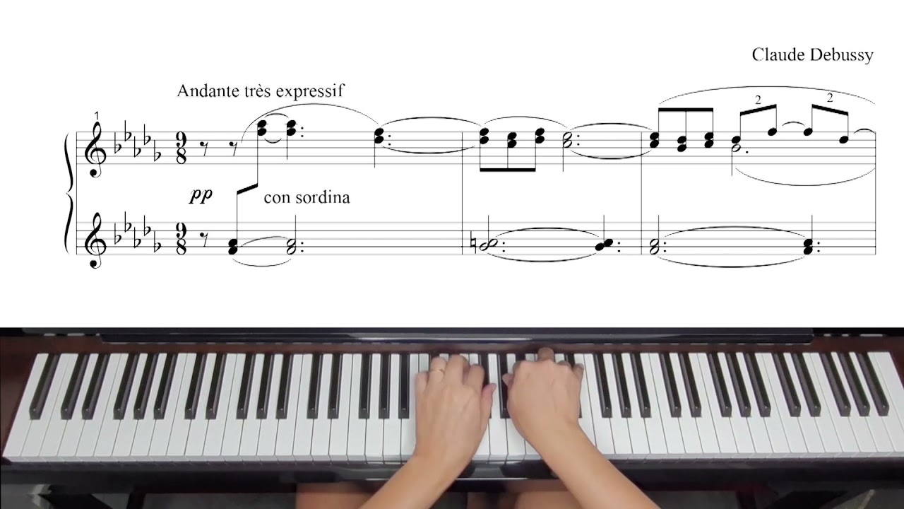 Clair de Lune - C.Debussy (vídeo aula)
