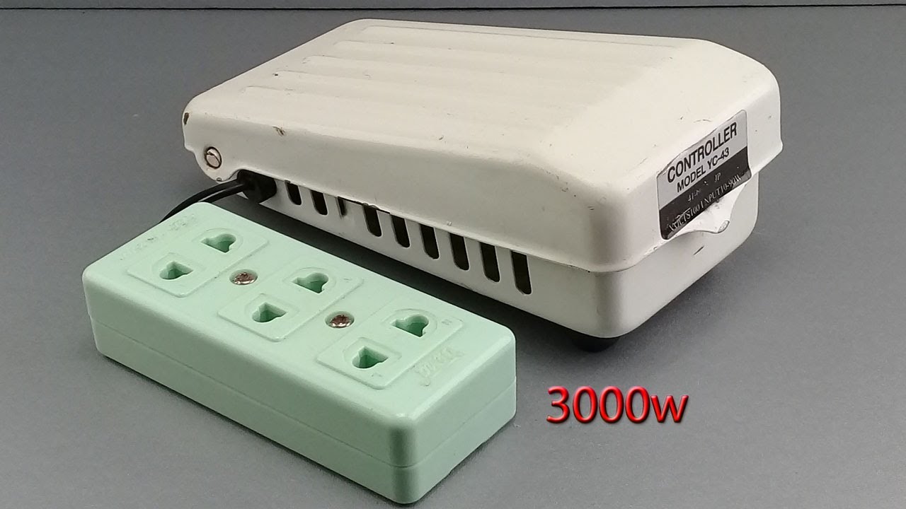how to turn a controller into a 250v 3000w generator