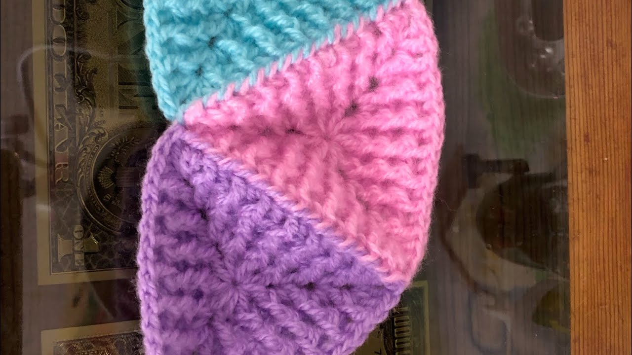 Colcha con triángulos