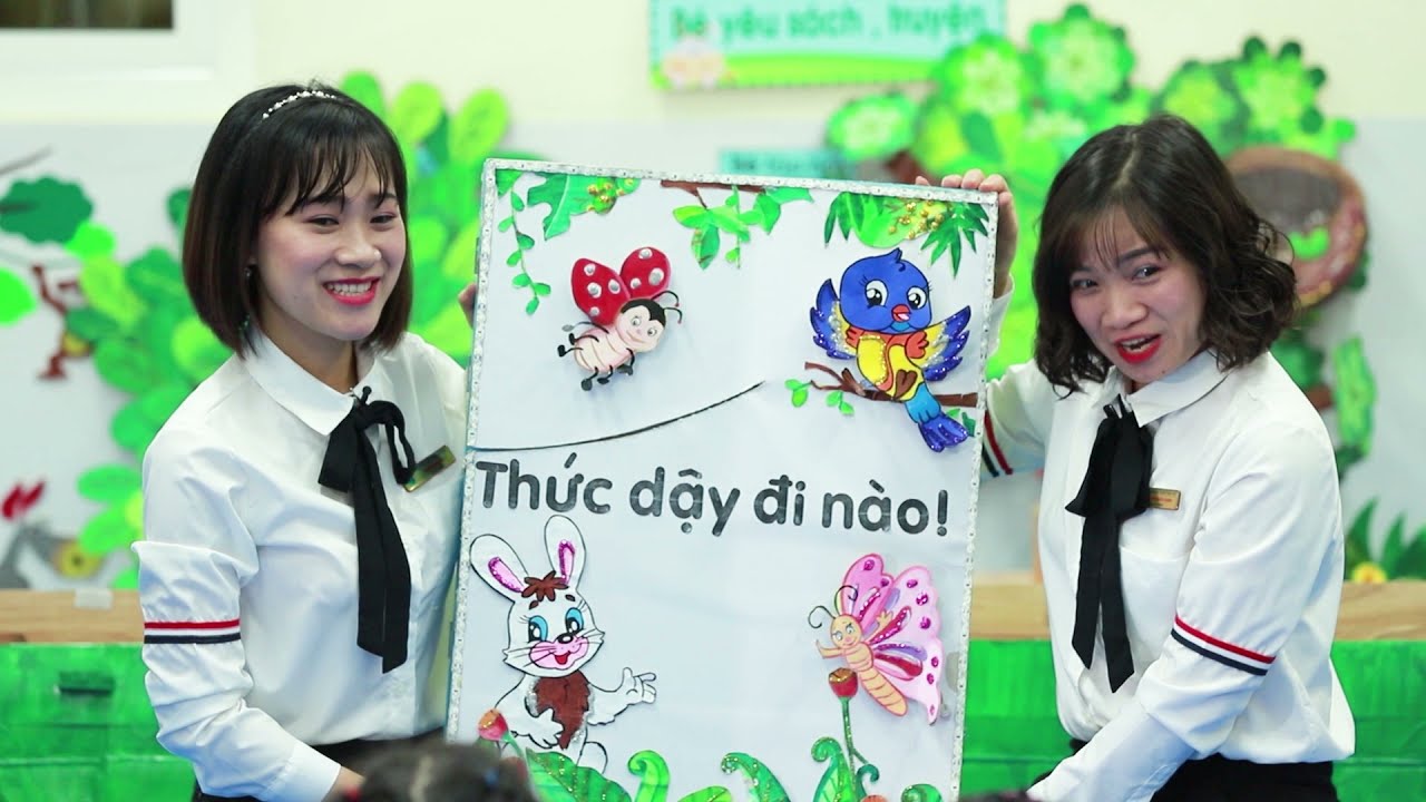 Truyện “Thức dậy đi nào” Lứa tuổi  Mẫu giáo Bé Mầm non Yên Sở quận Hoàng Mai - Giáo án mầm non