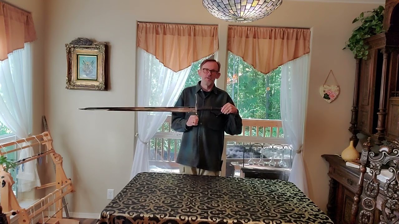 Darksword Armory, Black Prince Sword review with new grip.