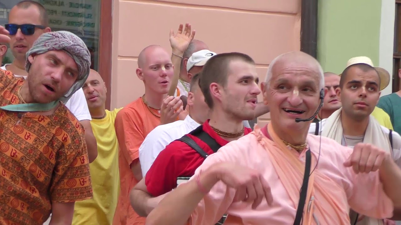 HH Janananda Goswami & Harinam Ruci - Jindřichův Hradec, 04.07.2017