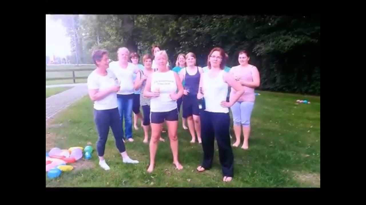 Cold water Challenge Völkerballfrauen Großenkneten