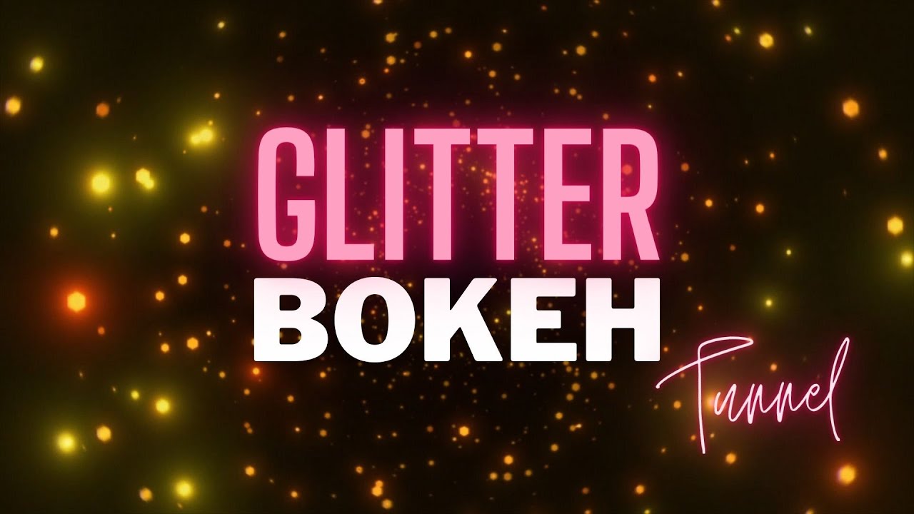 Golden Glitter Bokeh Sensory Soothing Tunnel for Autism ADHD and Sensory Overload