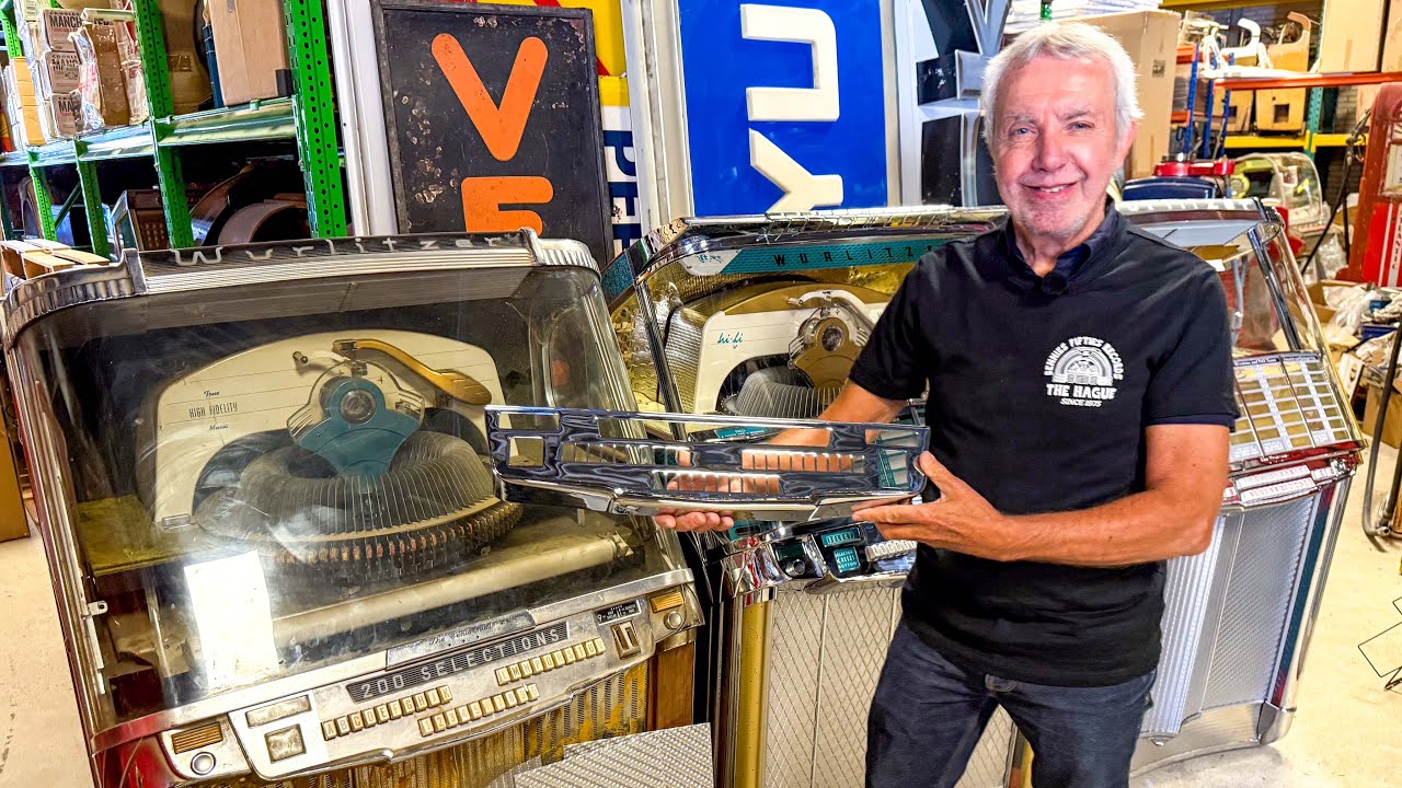 Ben Restaureert Heel Veel Jukeboxen! Bennies Fifties
