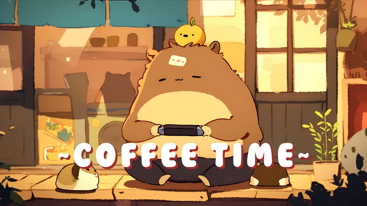 Capybara Lofi Radio | Chill Study Music Mix 🎵 💫