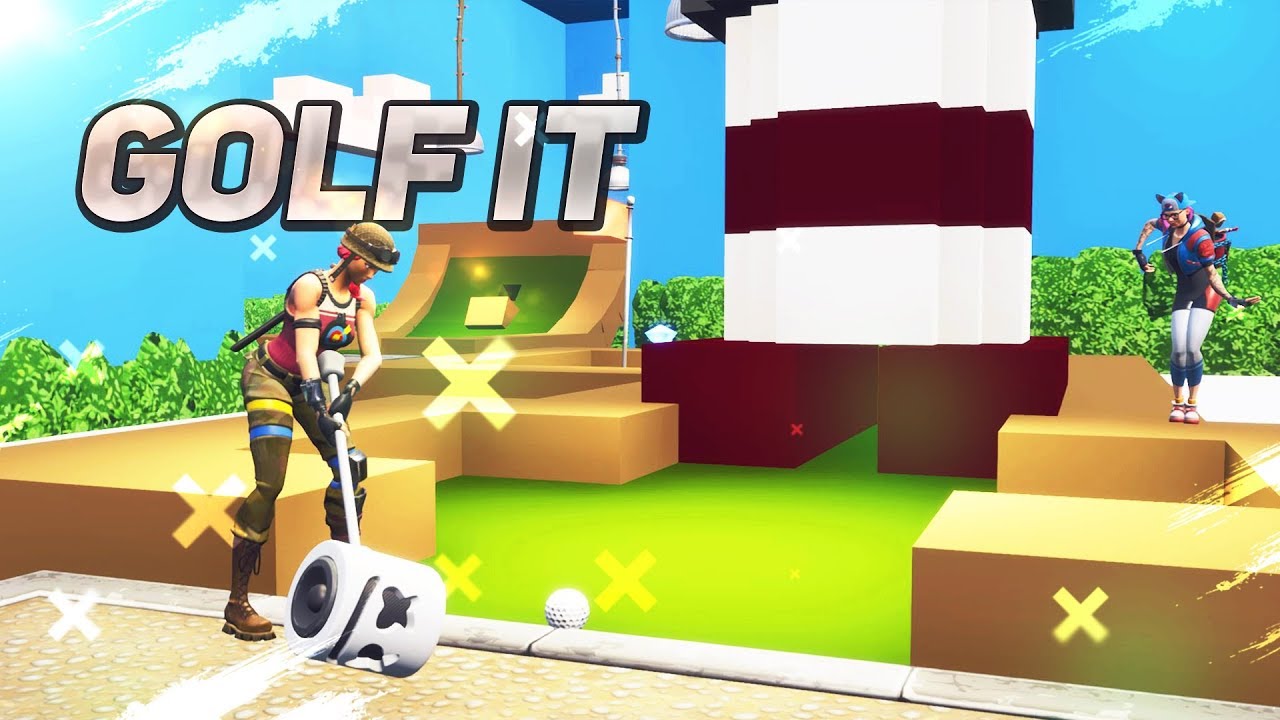 *GOLF IT* EL MEJOR MINIJUEGO FORTNITE CREATIVO