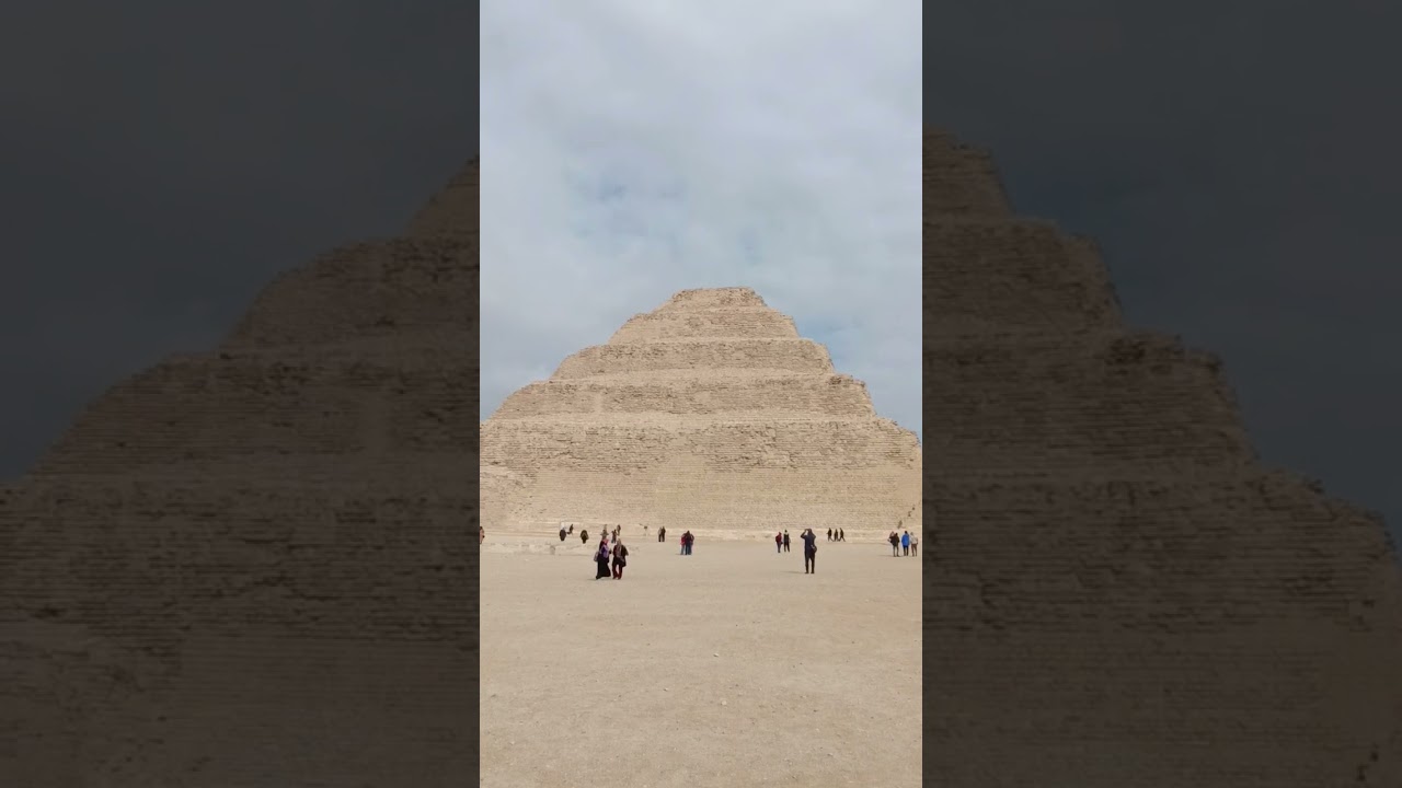 Zoser pyramid or Sakkara pyramid in Egypt / wonderful !! 