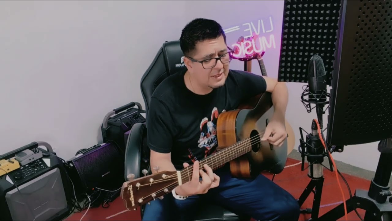Si tú no vuelves, en streaming live, (cover by Miguel Bosé)