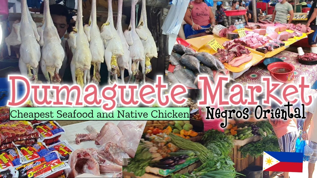 Dumaguete Public Market | Cheapest Seafood and Native Chicken in Negros Oriental | Eng Sub