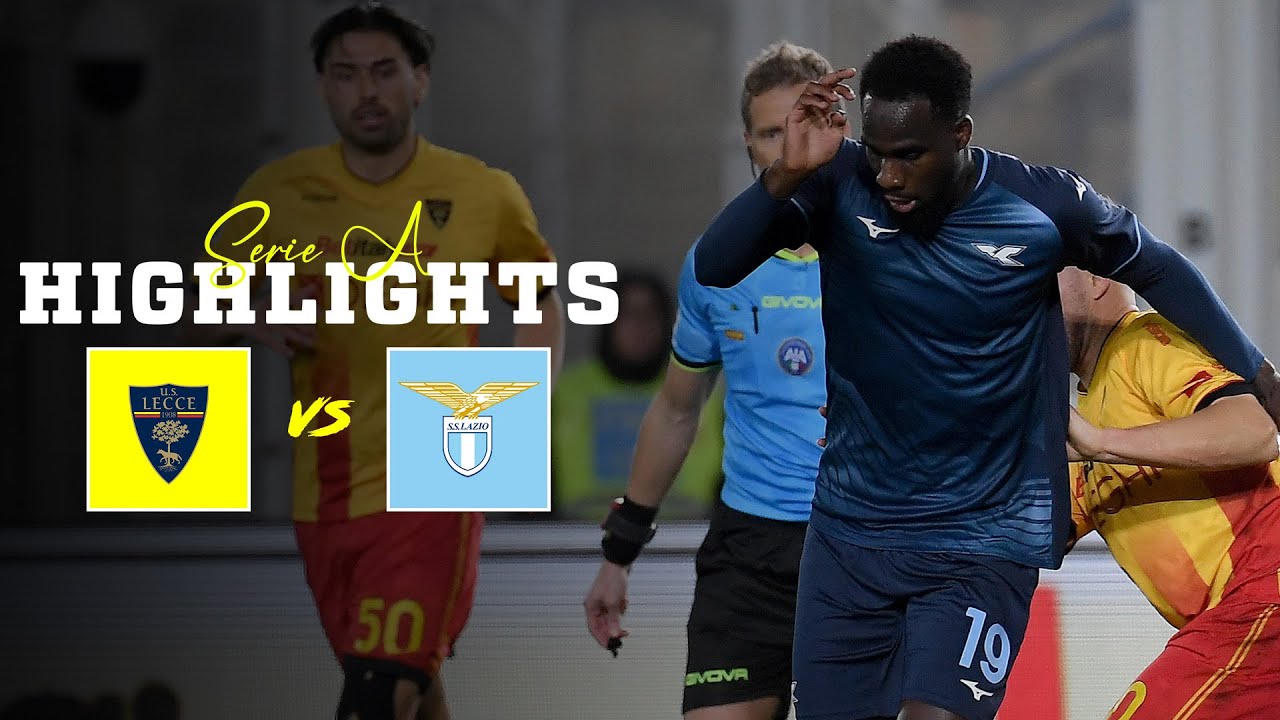 📽️ PARI A RETI BIANCHE | LECCE-LAZIO 0-0 | HIGHLIGHTS SERIE A