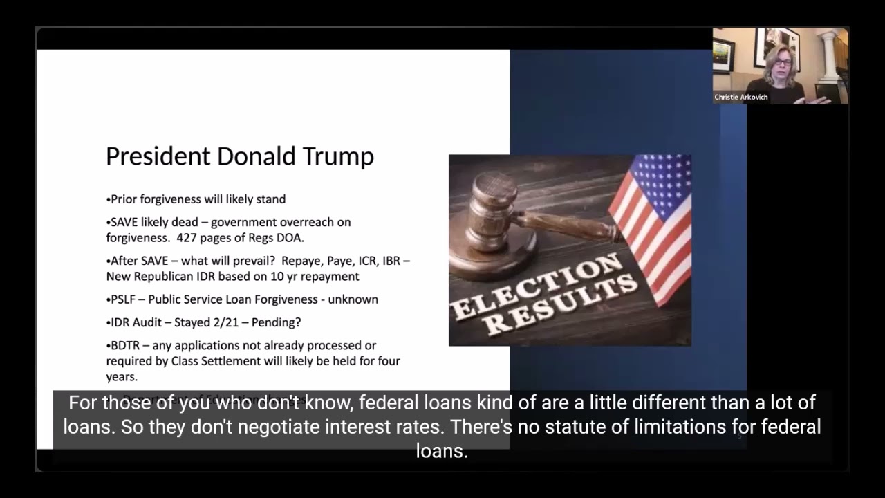 Student Loan Essentials: Updates, Strategies, and Advocacy for Legal Aid Practitioners