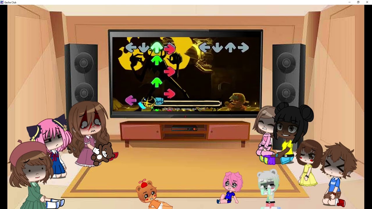 Fandom Children + SCP-2295 react to FNF Despair