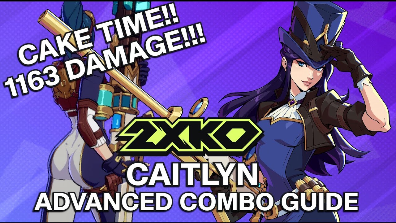 CAITLYN 2XKO ULTIMATE ADVANCED COMBO GUIDE!!!