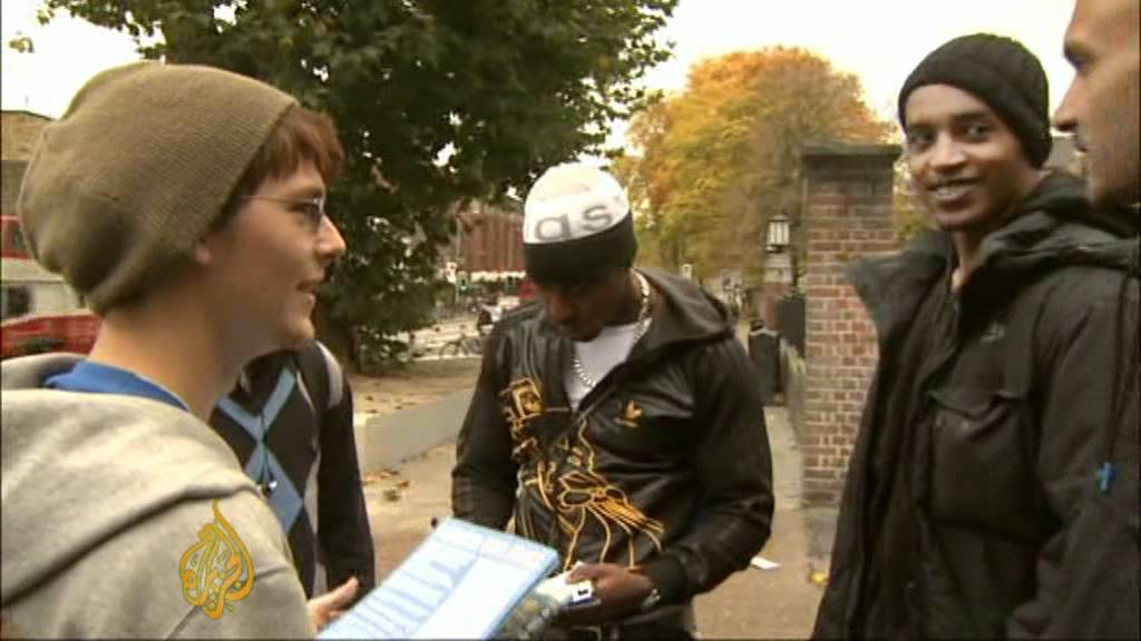 UK unemployed youths reprise Jarrow march