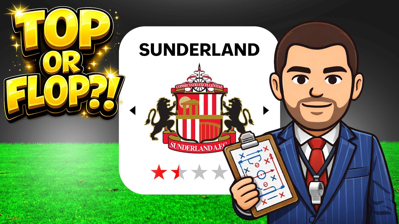 OD NULE DO ŠAMPIONA! SUNDERLAND KARIJERA!