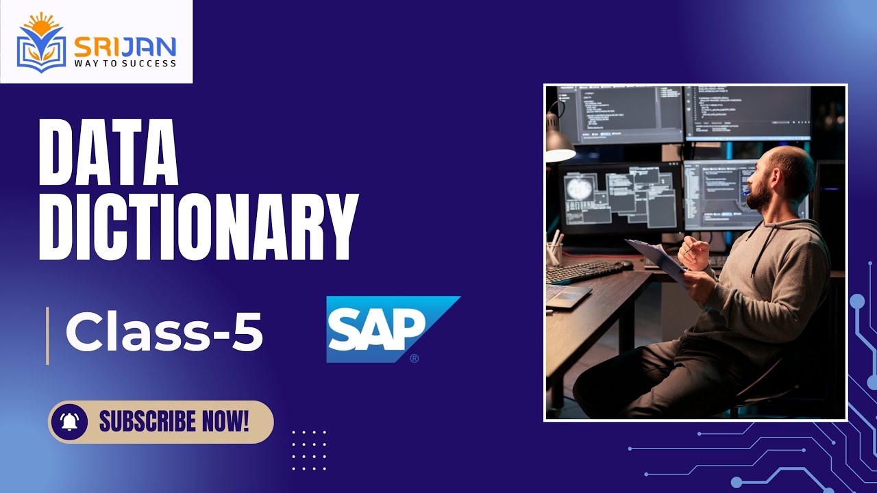 5. Словарь данных | Освоение SAP ABAP &mdash; от основ до продвинутого уровня | Занятие 5