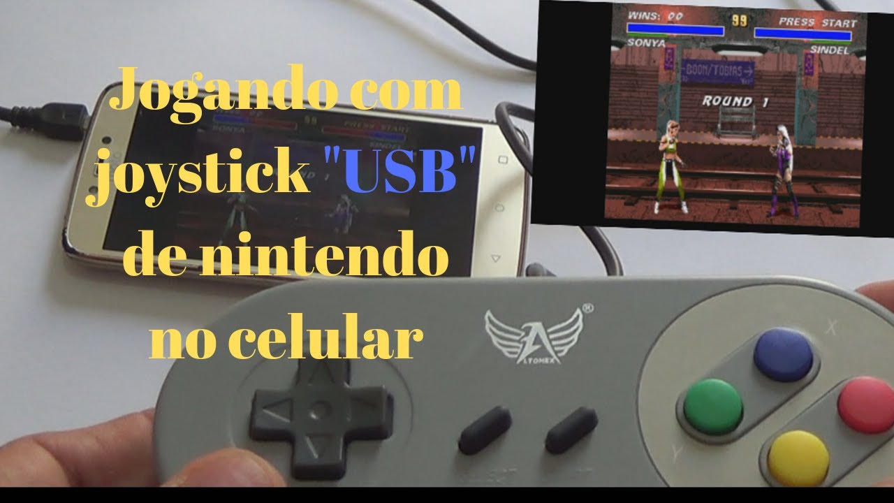 Como jogar com controle 
