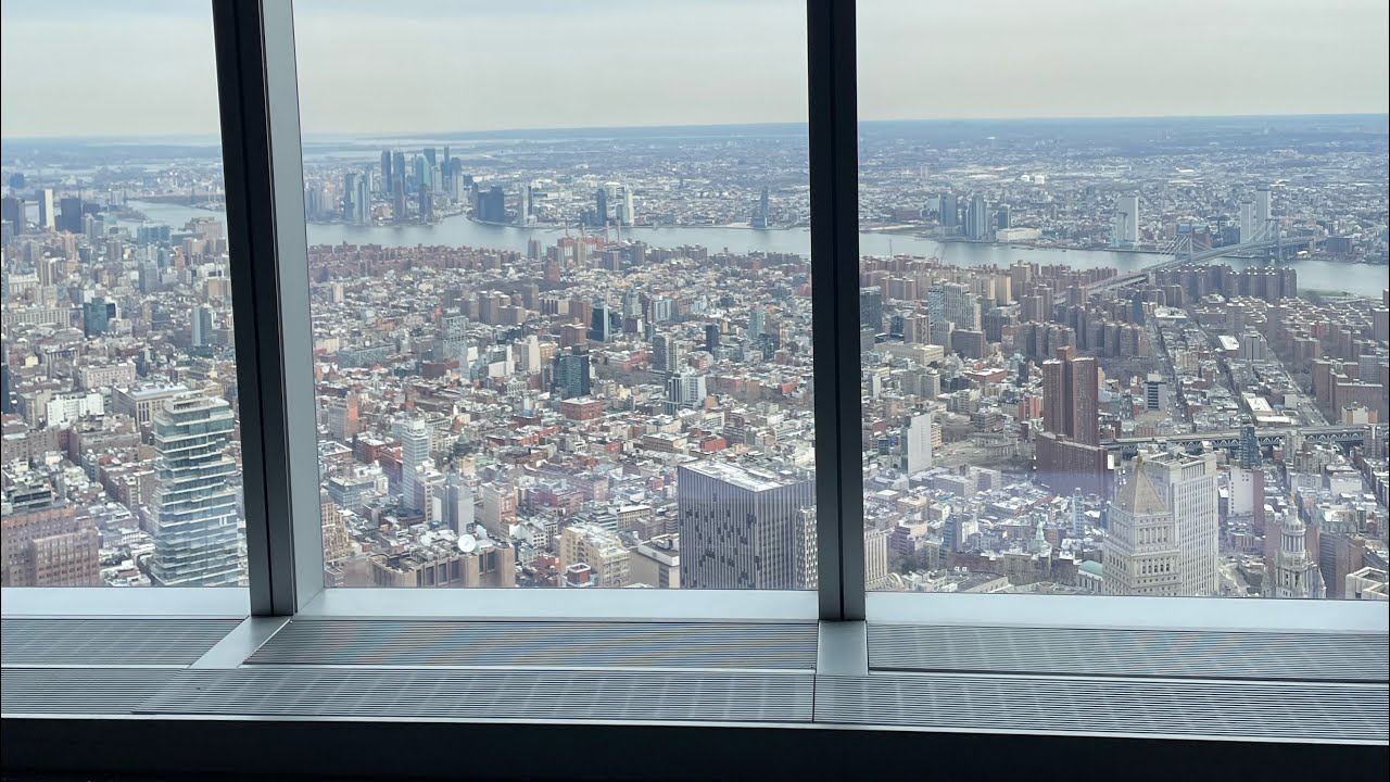 Full 360 view on the One World Trade Center!