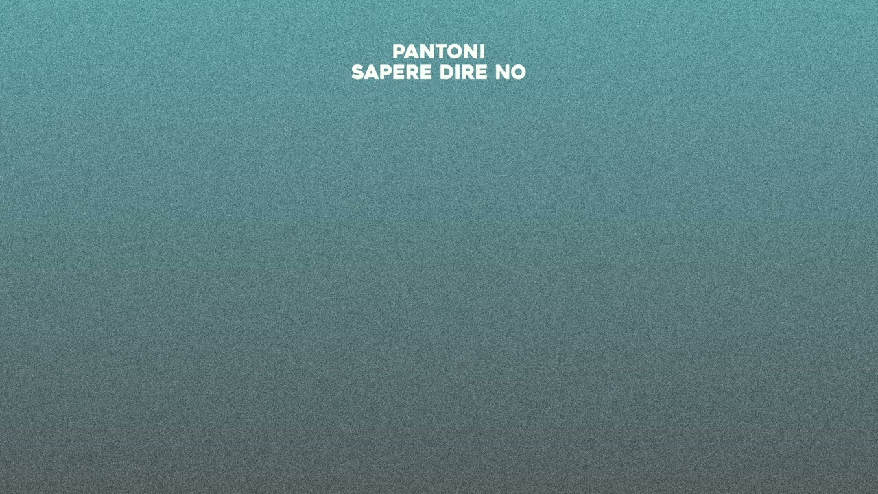 SAPERE DIRE NO - PANTONI