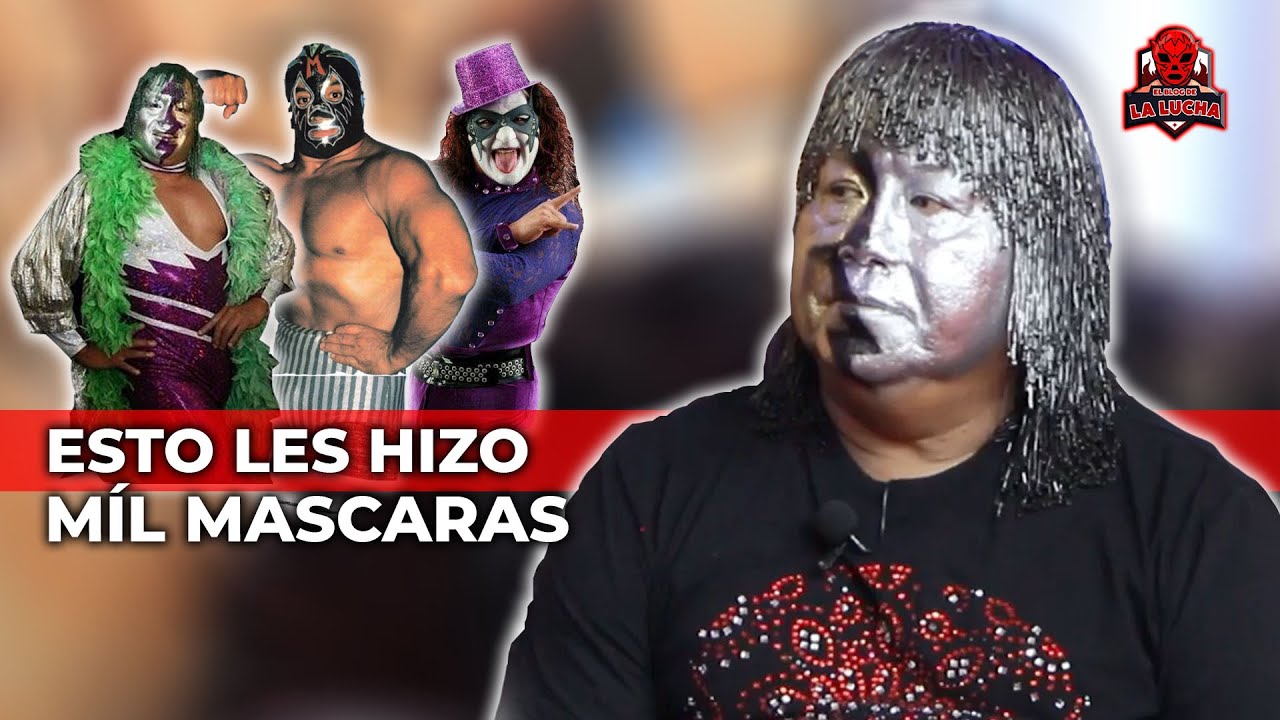 Esto le hizo Mil Máscaras a Nygma y Polvo de Estrellas en el vestidor | Podcast Blog Lucha