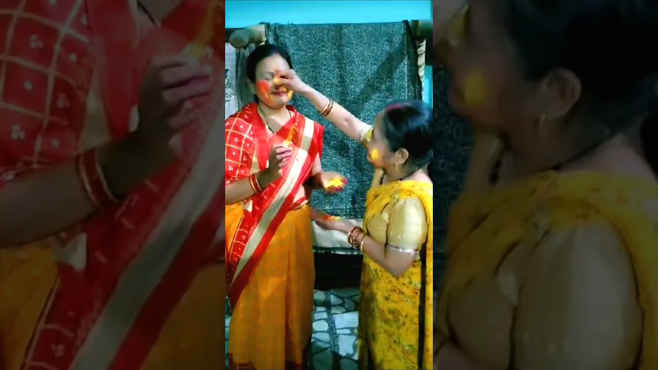 Holi Celebration 😁 #holi #holidahan #holisong #holistatus