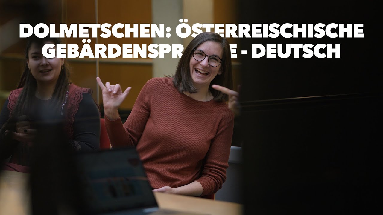 Gebärdensprache studieren...das geht bei uns an der FH Kärnten