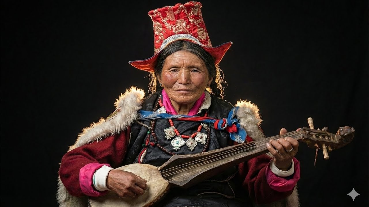 Abiley Playing Kopong | JABRO | Ladakh Song 