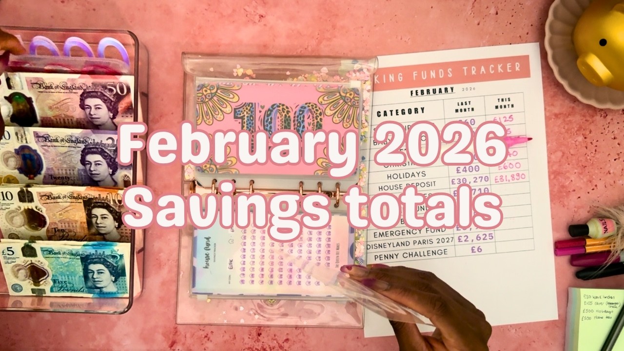 💸 THE ROAD TO £50K... 💸 | CASH CONDENSING | SAVING TOTALS | FEB '26 | UK CASH STUFFER