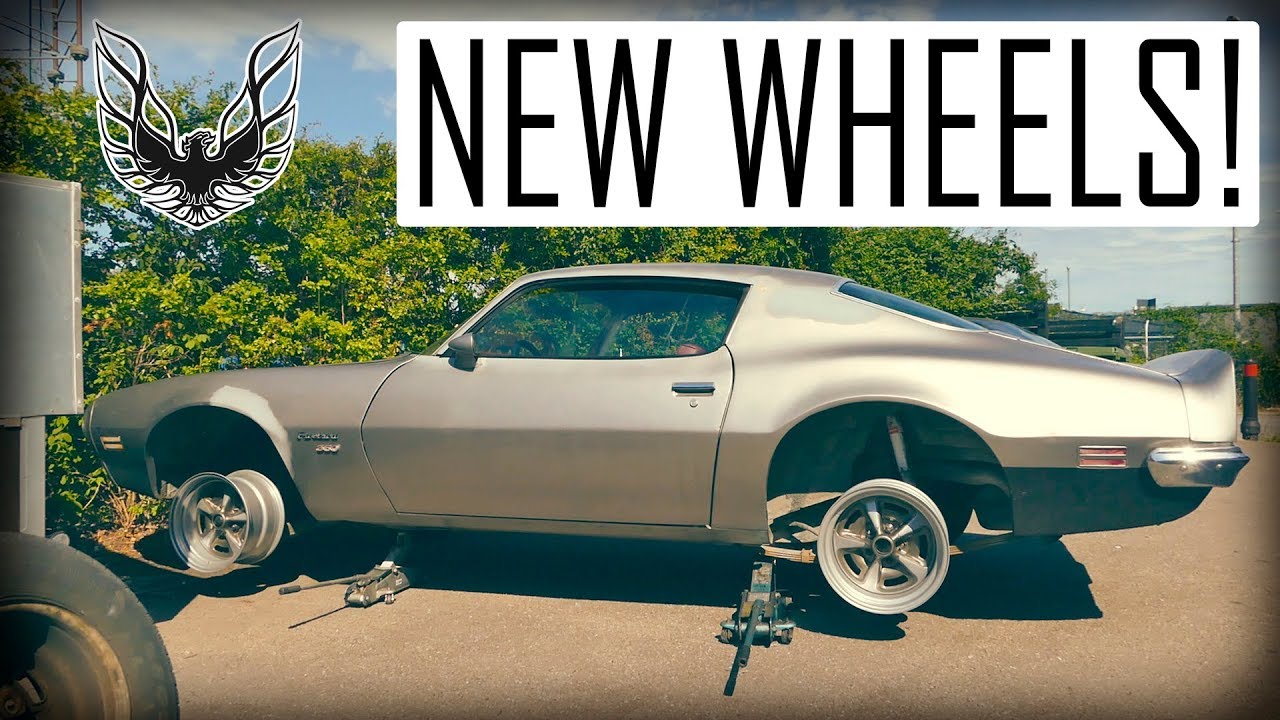 MY NEW MUSCLE CAR WHEELS!