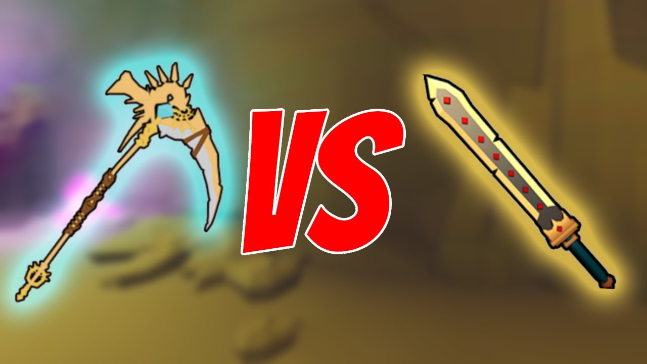 Light Hunter VS Scythe | Which is better? | ROBLOX GIANT SIMULATOR