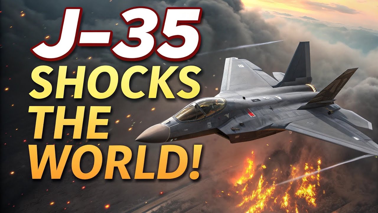 J-35 Stealth Fighter Deal: Is Pakistan Really Getting China’s Game-Changer?”