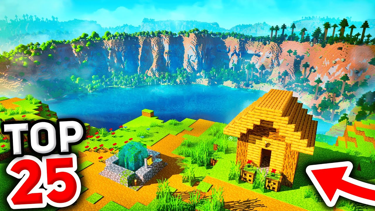 TOP 25 BEST NEW VILLAGE SEEDS For Minecraft 1.21! (Bedrock & Java)