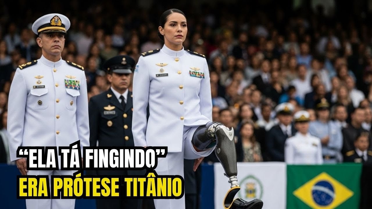 “Ela Tá Fingindo!” — O Grupo De Fuzileiros Navais Riu, Até A Soldado Quieta Revelar A Perna De Metal
