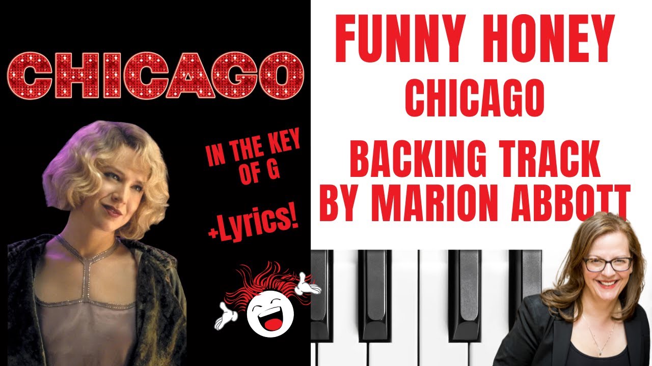 Funny Honey (Chicago) - Backing Track & Lyrics 🎹 *G*