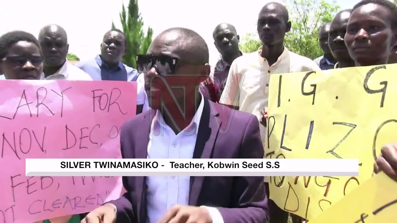 Secondary school teachers in Ngora protest over unpaid salary