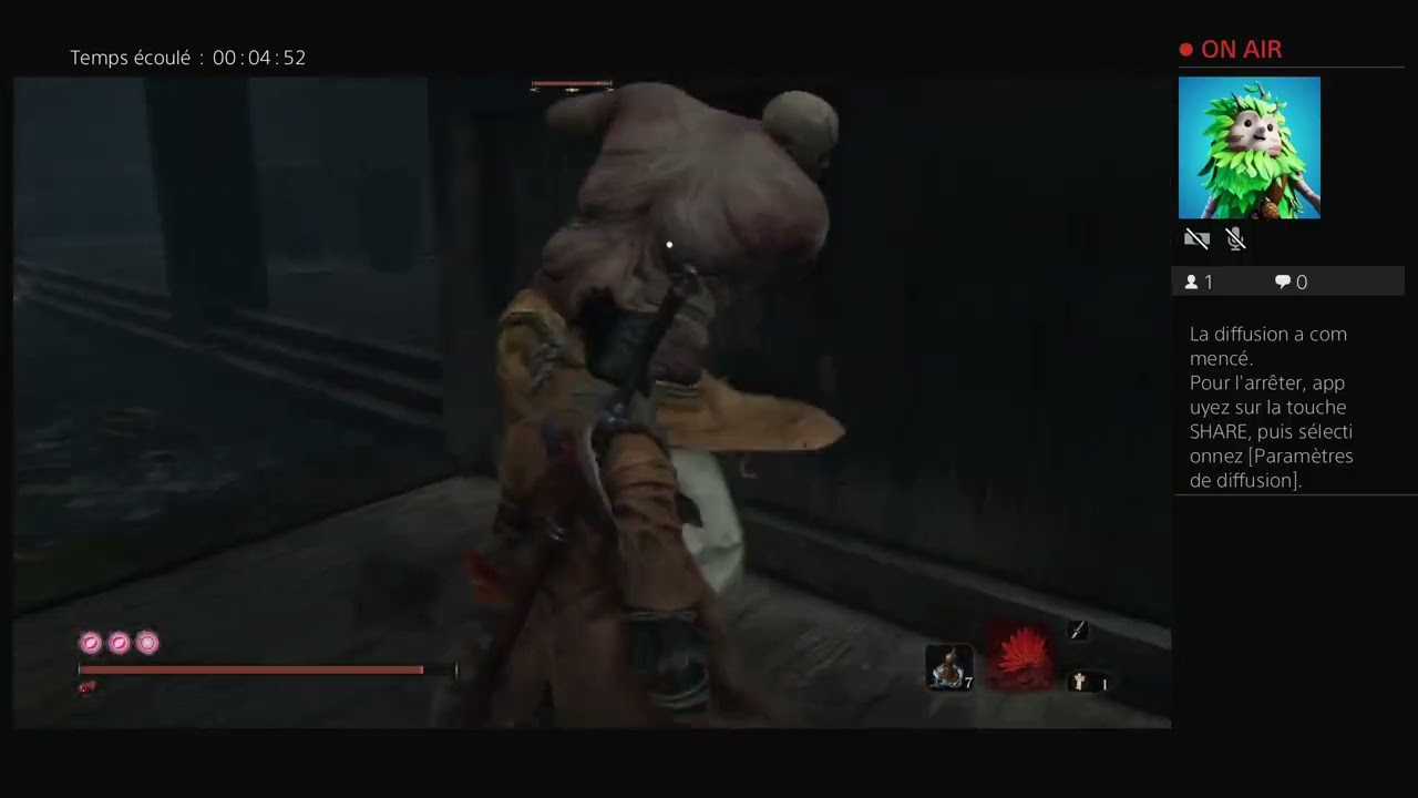 Diffusion PS4 en direct (17) Sékiro :P3:Les Sucres : D'Ako , D'Ungo , Masse De Cire Grasse