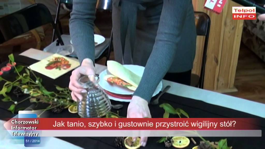 Poradnik Telpol TV: Jak tanio i gustownie przystroić st&oacute;ł na święta?