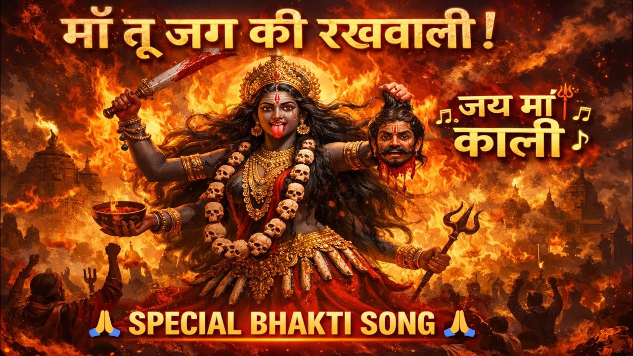 Maa Tu Jag Ki Rakhwaali | Jai Maa Kali 🔥🎵 | Special Bhakti Song 🙏