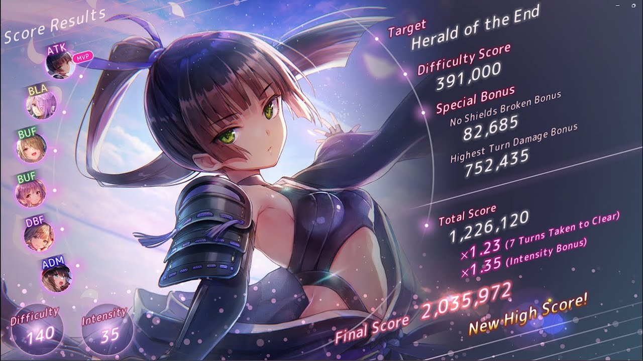 HBR EN Score Attack #33 (LB1 max)