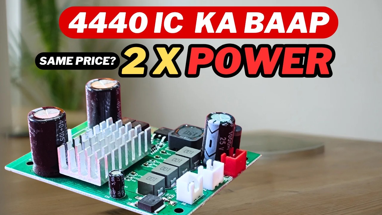 4440 IC vs CS8676E MOSFET Class-D | Power, Sound & Real Test