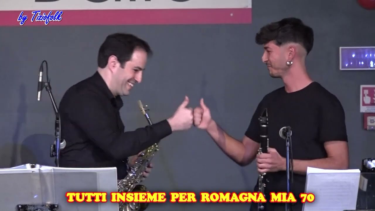 SUPER VALZER valzer di Casadei eseguito dall'orchestra di DAVID PACINI con SIMONE GEMINIANI e ANDREA