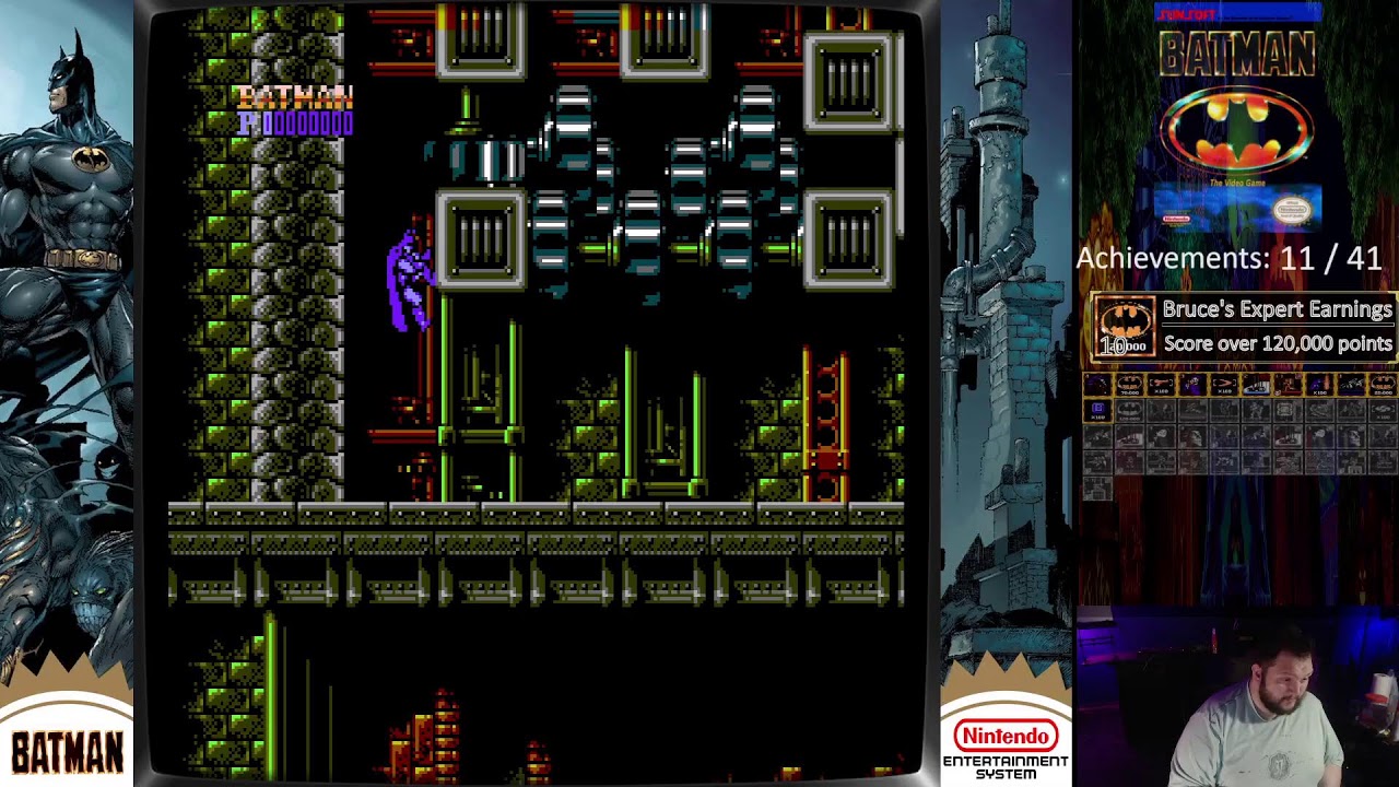 Retro Achievements | Batman: The Video Game (NES) | Part 4 | Live |