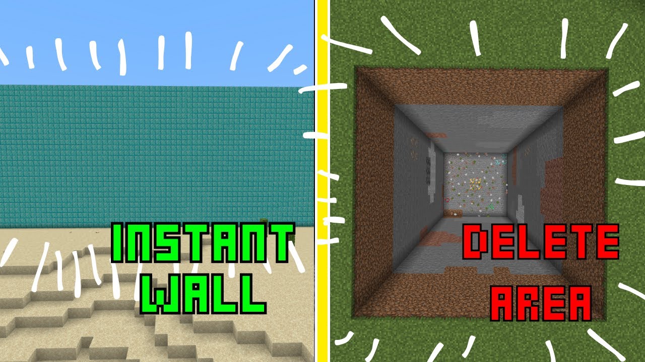 How to use /fill command in Minecraft!
